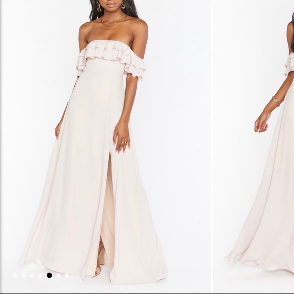 Show Me Your MuMu Emma ruffle maxi dress